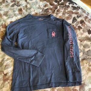 Vineyard vines, long sleeve tee, boys small (8-10)
